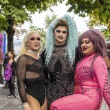 Près de 2000 personnes ont pris part samedi à la Pride de Suisse centrale à Lucerne.
